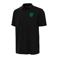 Men's Antigua Black Army Black Knights St. Patrick's Day Era Polo