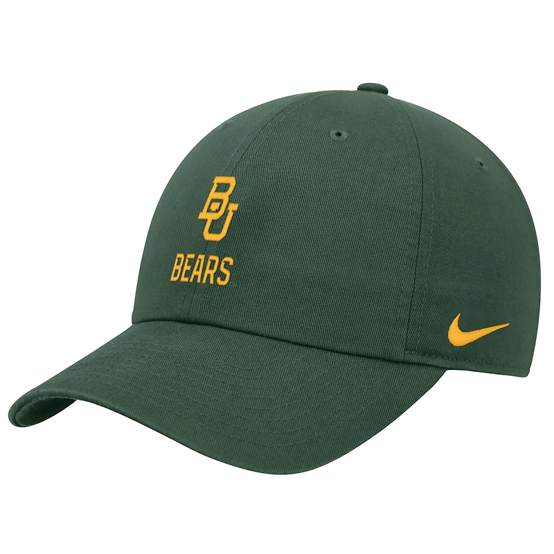 Men's Nike Baylor Bears 2025 On-Field Club Adjustable Hat