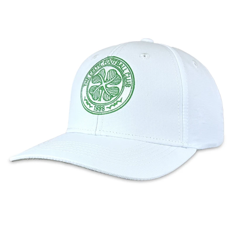 Men's 1863FC  White Celtic Mono Badge Adjustable Hat