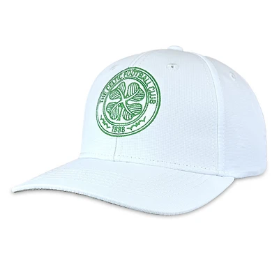 Men's 1863FC  White Celtic Mono Badge Adjustable Hat
