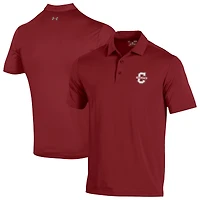 Men's Under Armour  Red Charleston Cougars Performance Playoff Polo