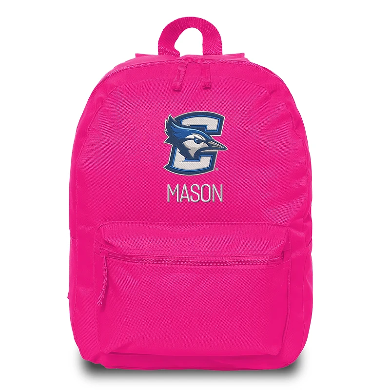 Chad & Jake Pink Creighton Bluejays Personalized Backpack