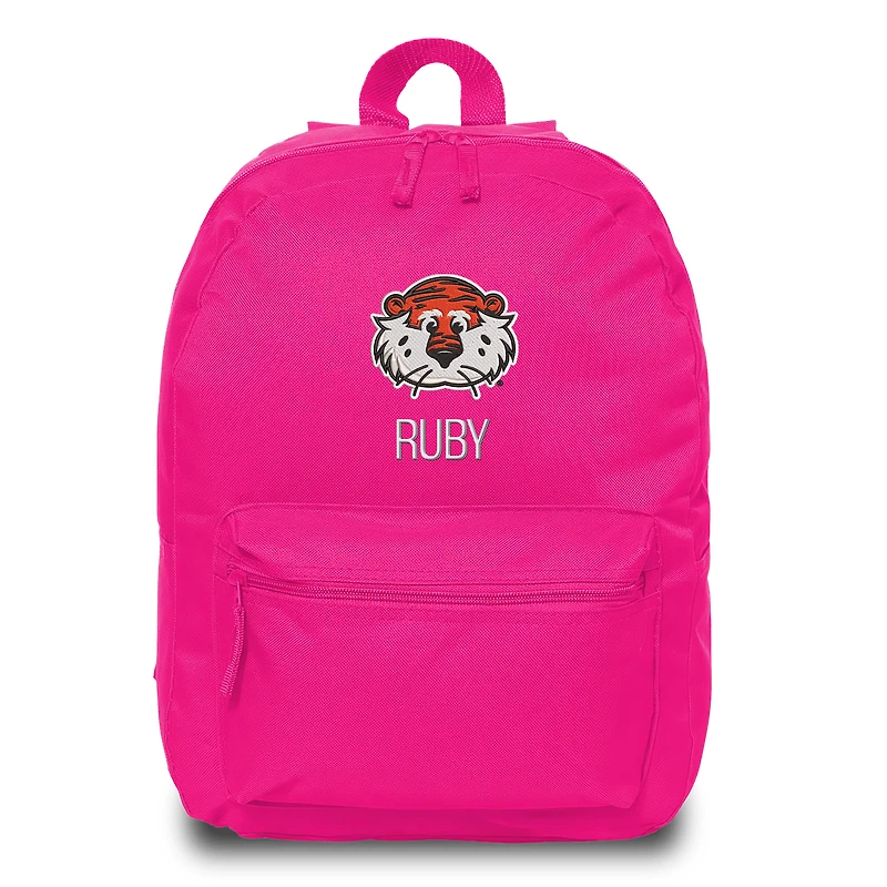 Chad & Jake Pink Auburn Tigers Personalized Backpack