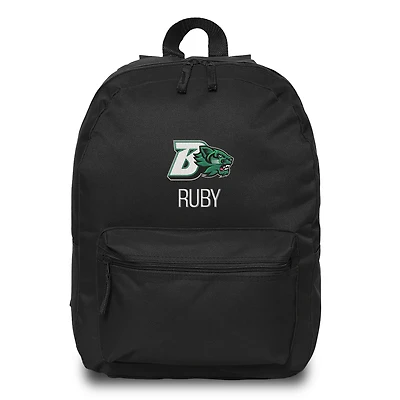 Chad & Jake  Black Binghamton Bearcats Personalized Backpack