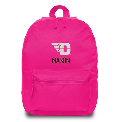 Chad & Jake  Pink Dayton Flyers Personalized Backpack