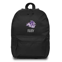 Chad & Jake  Black Abilene Christian University Wildcats Personalized Backpack