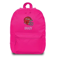 Chad & Jake Pink Maryland Terrapins Personalized Backpack