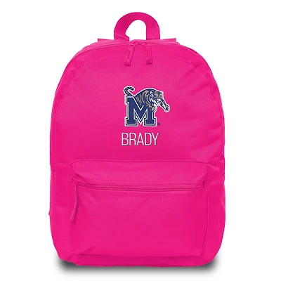 Chad & Jake Pink Memphis Tigers Personalized Backpack