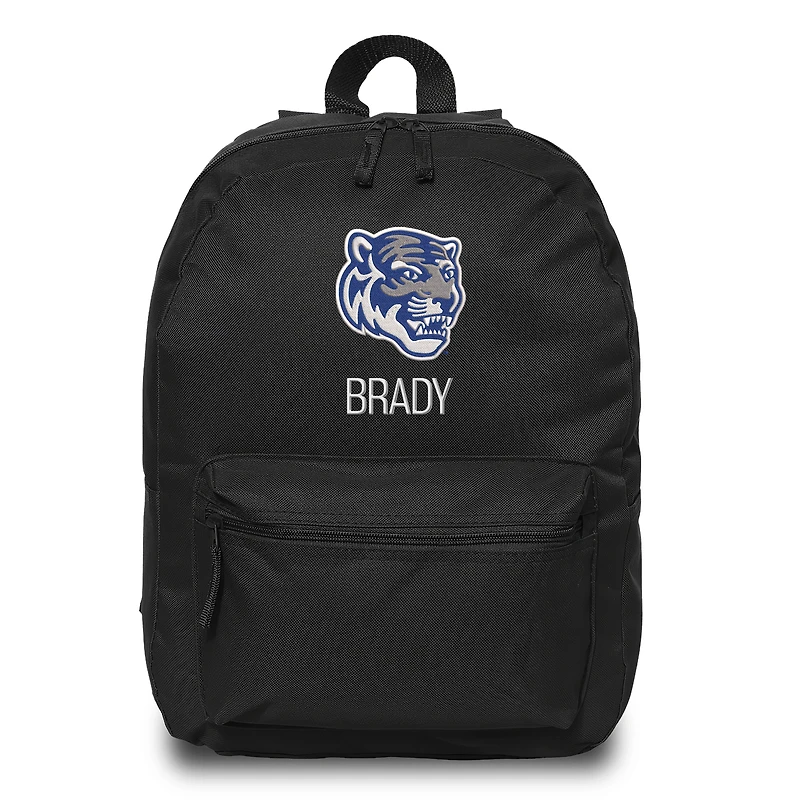 Chad & Jake Black Memphis Tigers Personalized Backpack