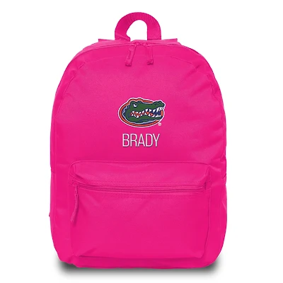 Chad & Jake Pink Florida Gators Personalized Backpack