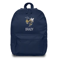 Chad & Jake Navy Georgia Tech Yellow Jackets Personalized Backpack