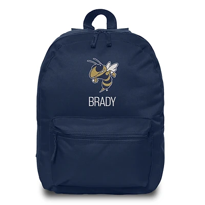 Chad & Jake Navy Georgia Tech Yellow Jackets Personalized Backpack