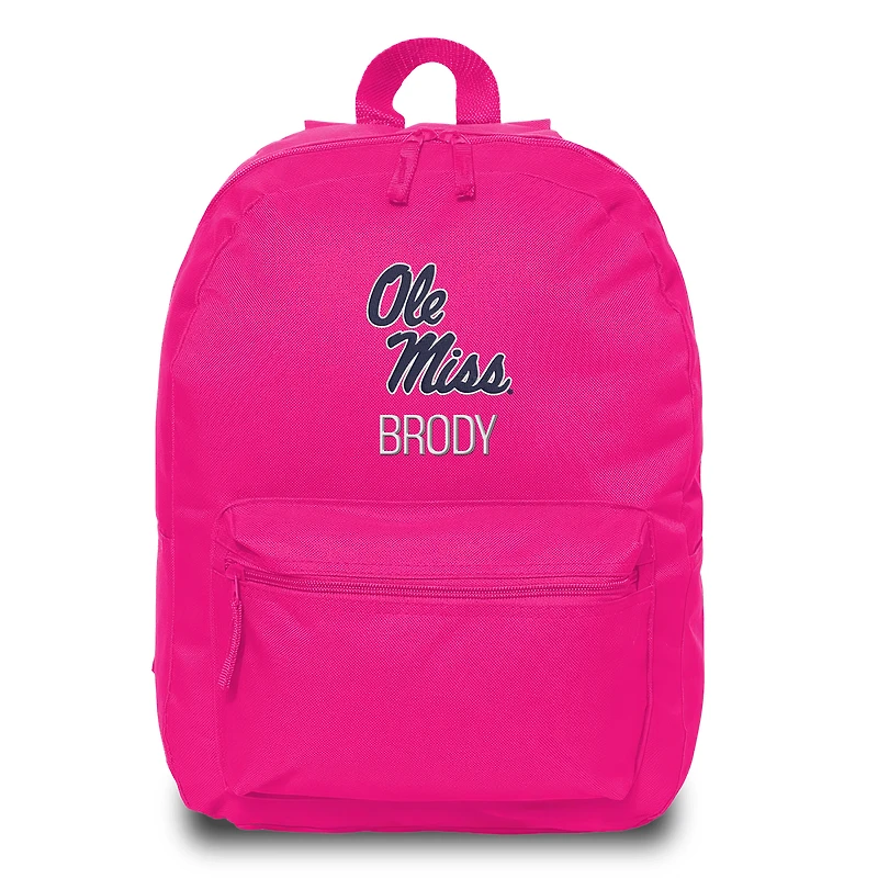 Youth Chad & Jake Ole Miss Rebels Personalized Backpack
