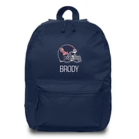 Chad & Jake Navy Ole Miss Rebels Personalized Backpack