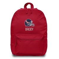 Chad & Jake Red Ole Miss Rebels Personalized Backpack