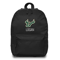 Chad & Jake  Black South Florida Bulls Personalized Backpack