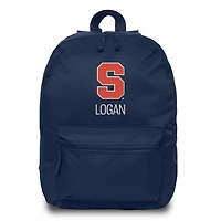 Chad & Jake Navy Syracuse Orange Personalized Backpack