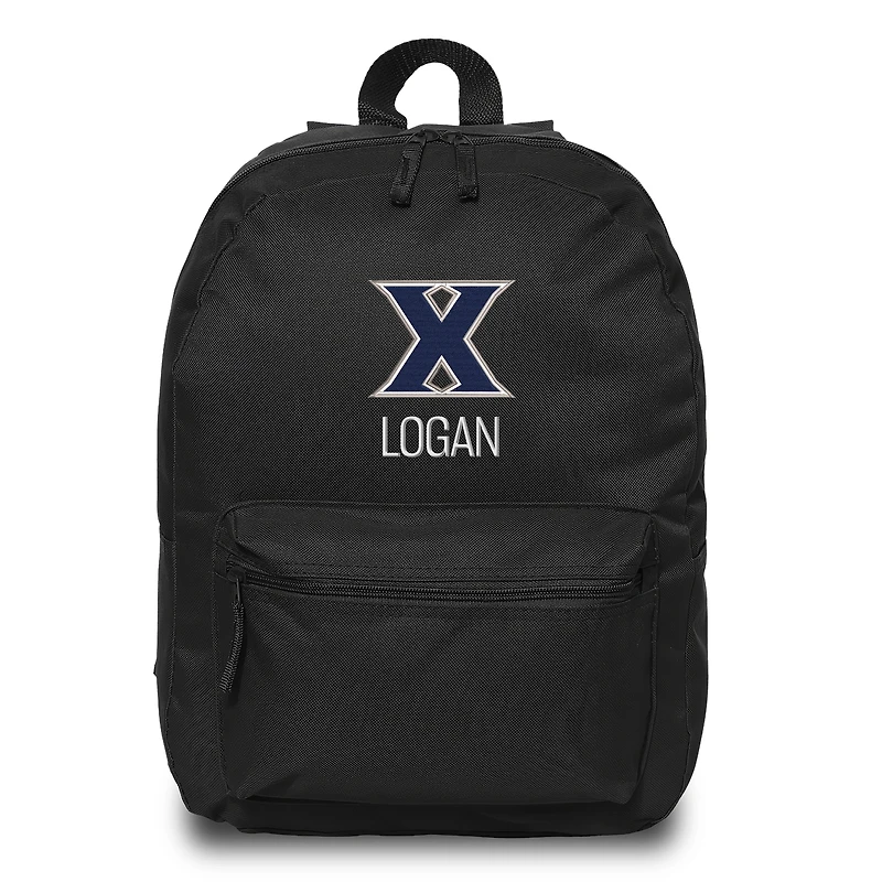 Chad & Jake  Black Xavier Musketeers Personalized Backpack