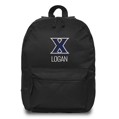 Chad & Jake  Black Xavier Musketeers Personalized Backpack
