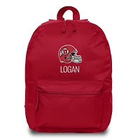 Chad & Jake Red Utah Utes Personalized Backpack