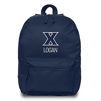 Chad & Jake  Navy Xavier Musketeers Personalized Backpack