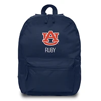 Chad & Jake  Navy Auburn Tigers Personalized Backpack
