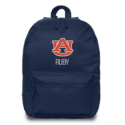 Chad & Jake  Navy Auburn Tigers Personalized Backpack