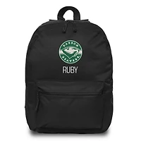 Chad & Jake  Black Babson Beavers Personalized Backpack