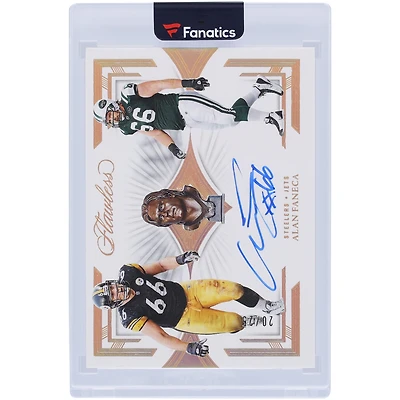 Alan Faneca Autographed 2023 Panini Flawless Career Progressions #CP-AF #20/25 Card
