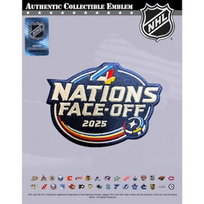 National Emblem 2025 4 Nations Face-Off Jersey Patch