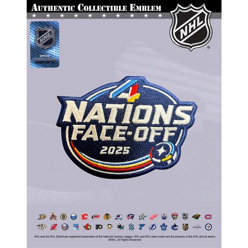 National Emblem 2025 4 Nations Face-Off Jersey Patch