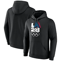 Men's LA 2028 Summer Olympics Retro Stripe Pullover Hoodie