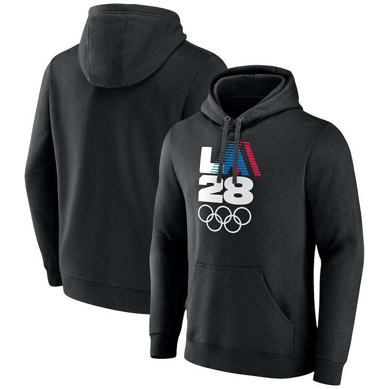 Men's LA 2028 Summer Olympics Retro Stripe Pullover Hoodie