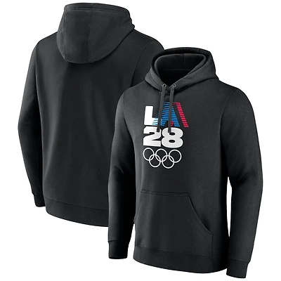 Men's LA 2028 Summer Olympics Retro Stripe Pullover Hoodie
