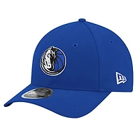 Men's New Era Blue Dallas Mavericks 9FORTY Stock M-Crown Adjustable Hat