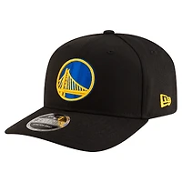 Men's New Era Black Golden State Warriors 9SEVENTY Stock Adjustable Hat