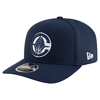 Men's New Era Navy LA Clippers 9SEVENTY Stock Adjustable Hat