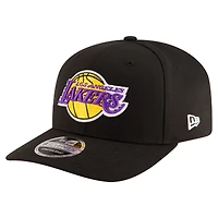 Men's New Era Black Los Angeles Lakers 9SEVENTY Stock Adjustable Hat