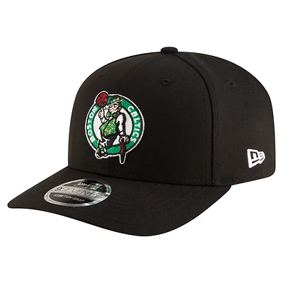 Men's New Era Black Boston Celtics 9SEVENTY Stock Adjustable Hat