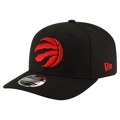 Men's New Era Black Toronto Raptors 9SEVENTY Stock Adjustable Hat