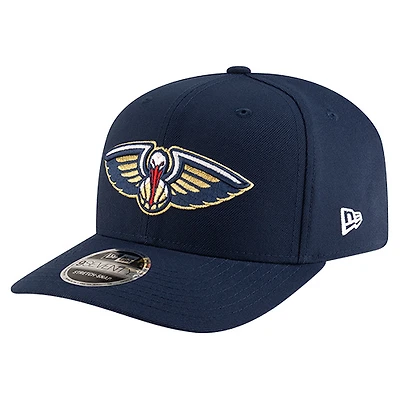 Men's New Era Navy New Orleans Pelicans 9SEVENTY Stock Adjustable Hat