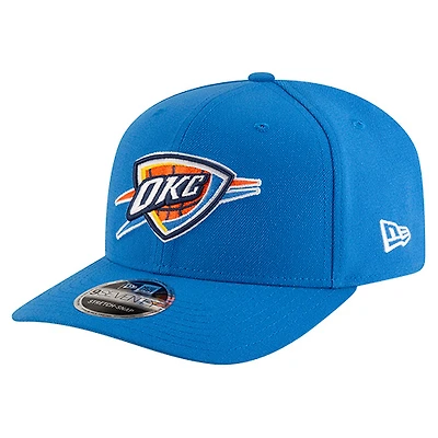 Men's New Era Blue Oklahoma City Thunder 9SEVENTY Stock Adjustable Hat