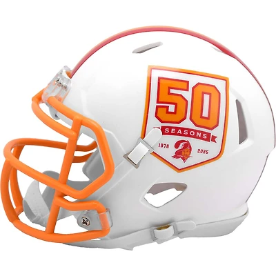 Tampa Bay Buccaneers Riddell 50th Season Throwback Speed Mini Helmet