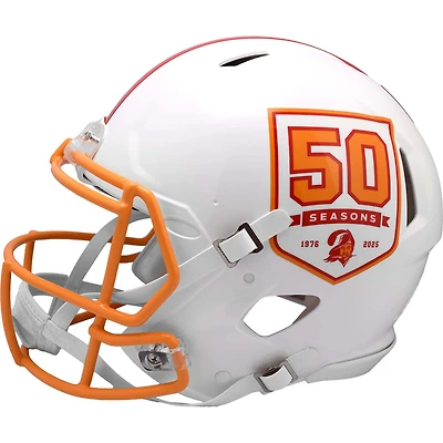 Tampa Bay Buccaneers Riddell 50th Season Throwback Speed Authentic Helmet