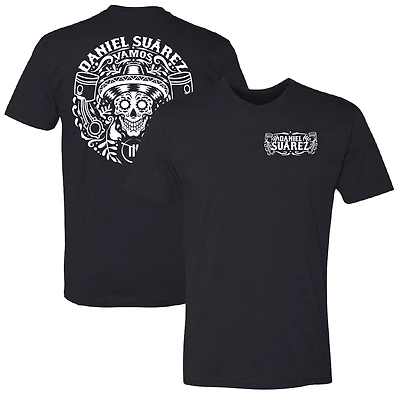 Men's Trackhouse Racing Team Collection  Black Daniel Suarez Name Crest T-Shirt