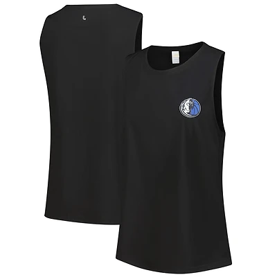 Women's Lolë Black Dallas Mavericks Olivie Tank Top