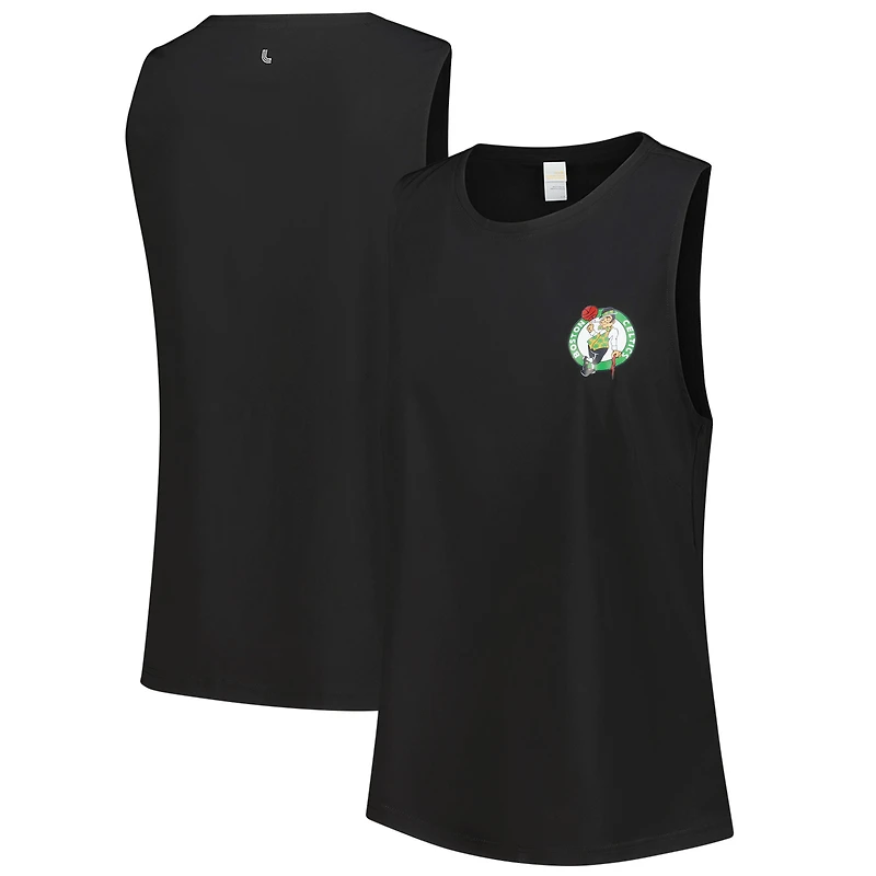 Women's Lolë Black Boston Celtics Olivie Tank Top