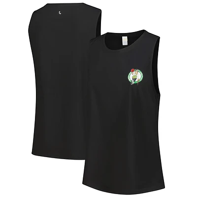 Women's Lolë Black Boston Celtics Olivie Tank Top