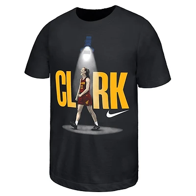 Youth Nike Caitlin Clark Black Indiana Fever Player Core T-Shirt