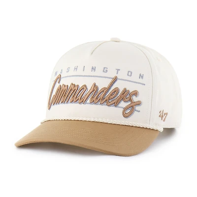 Men's '47  Natural Washington Commanders Condor Two-Tone Hitch Adjustable Hat